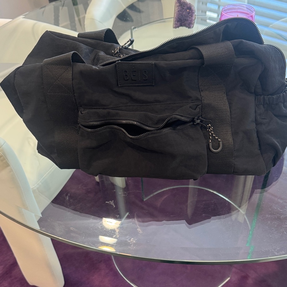BEIS black sports duffel Bag